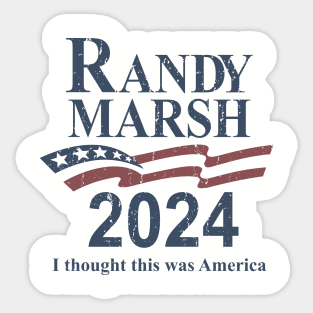 Randy Marsh 2024 retro Sticker